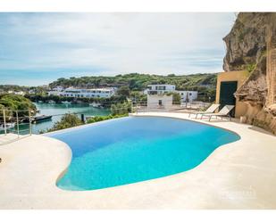 Piscina de Casa o xalet en venda en Es Castell amb Jardí privat, Terrassa i Piscina
