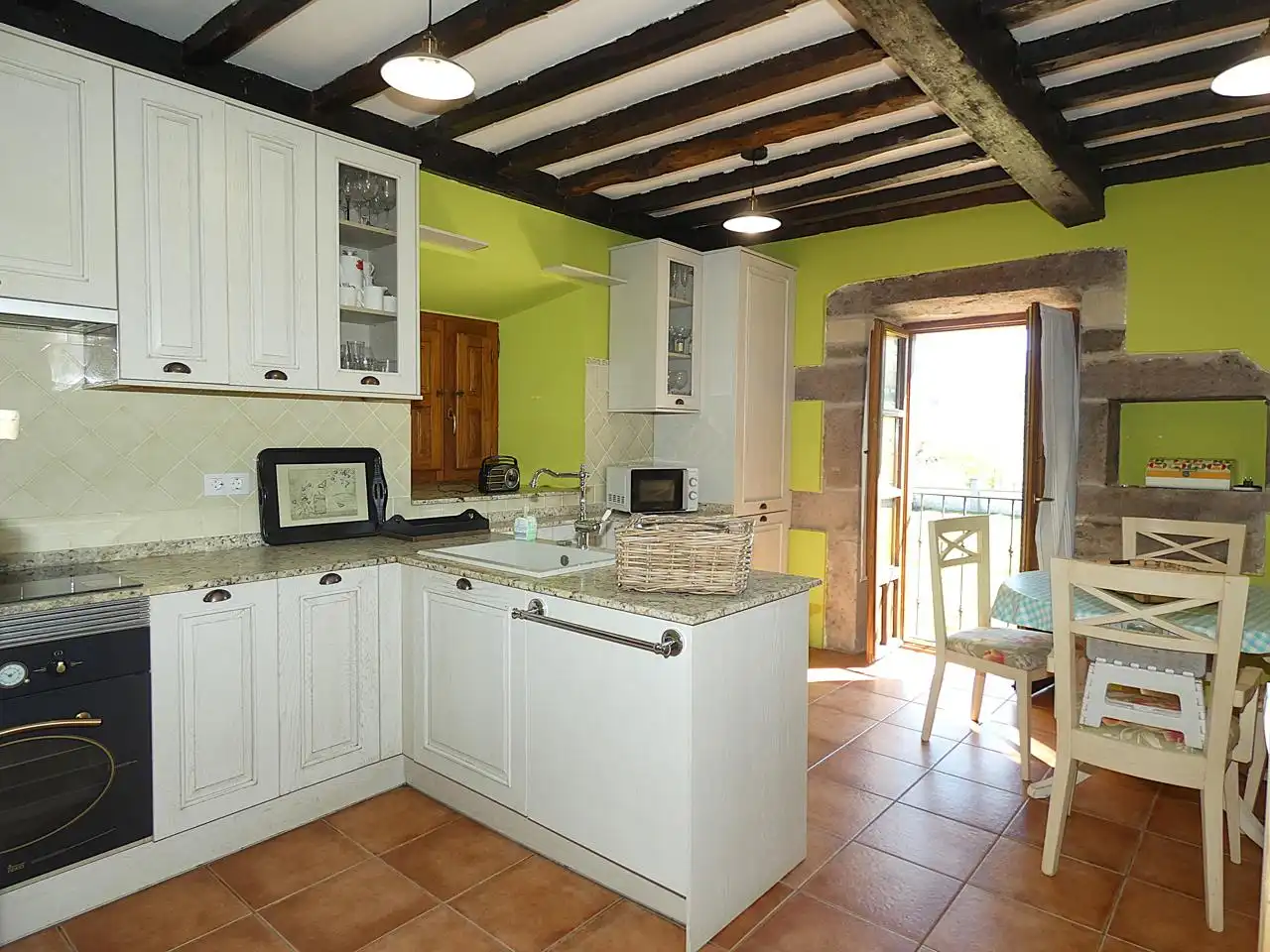 Cocina de Casa o chalet en venta en Ruente con Calefacción, Jardín privado y Amueblado