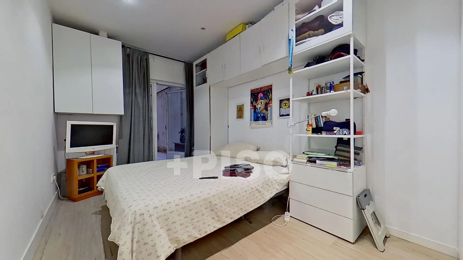 Schlafzimmer von Wohnung zum Verkauf in Madrid mit Klimaanlage, Heizung und Parkett