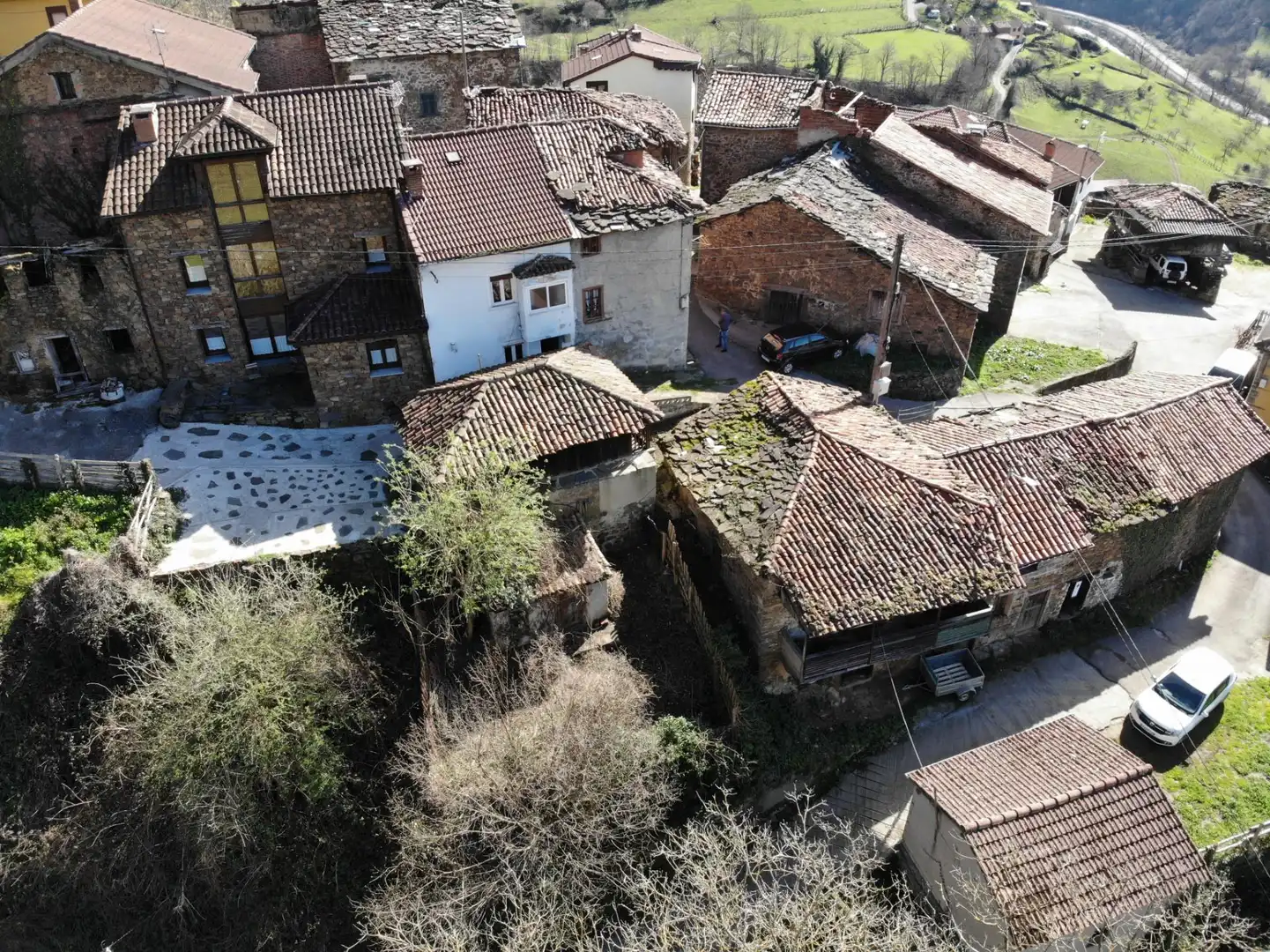 Exterior view of Houses for sale in Aller  with Private garden and Storage room