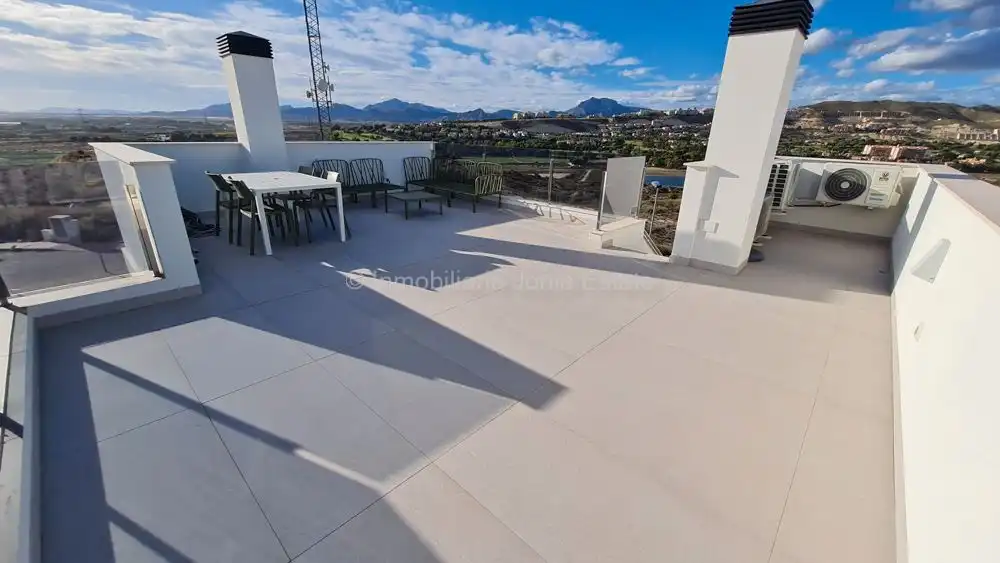 Terraza de Casa o chalet en venta en Mutxamel con Aire acondicionado, Jardín privado y Terraza