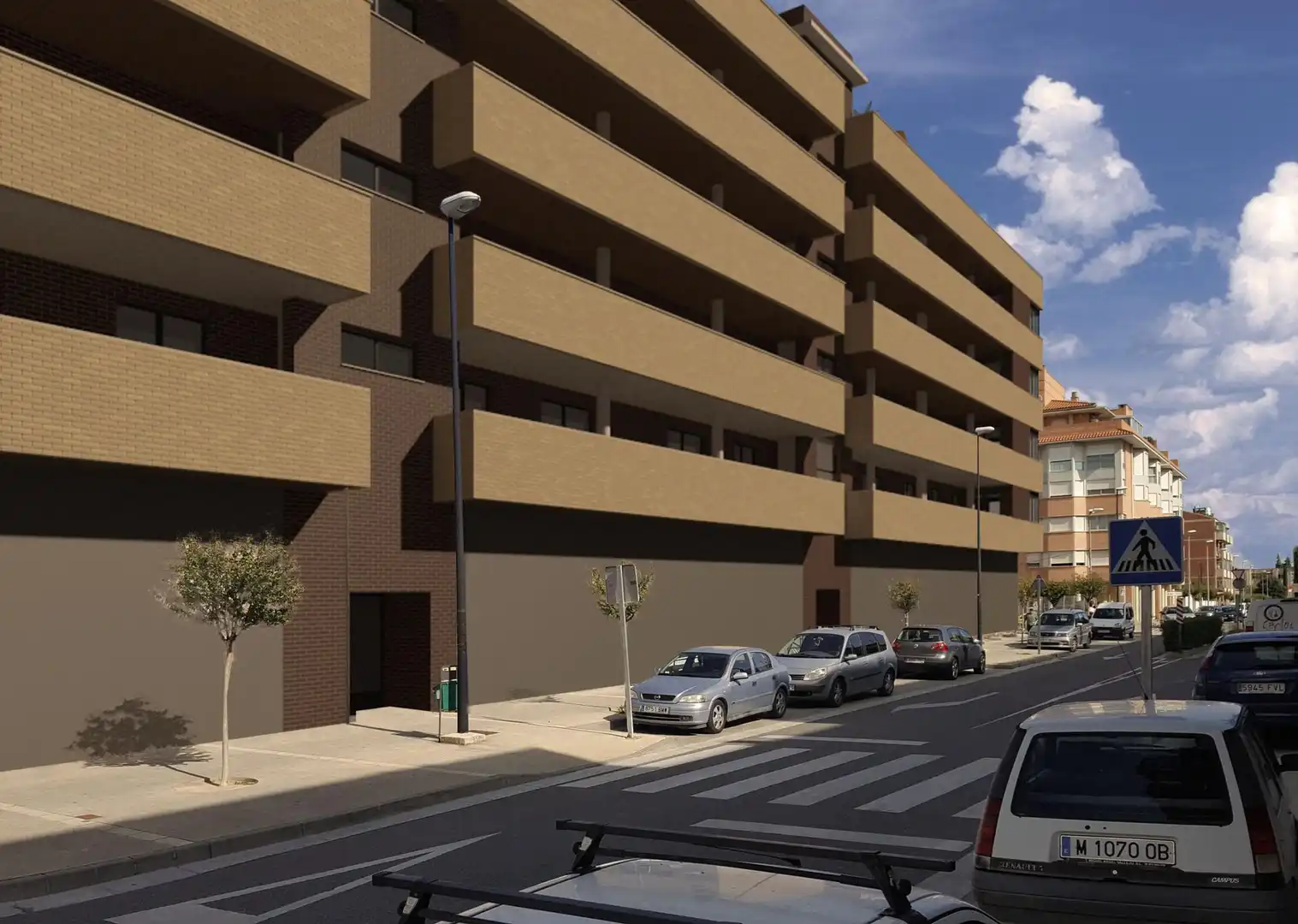 Vista exterior de Local de alquiler en Tarazona