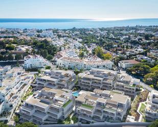 Exterior view of Duplex for sale in Marbella  with Private garden, Storage room and Swimming Pool