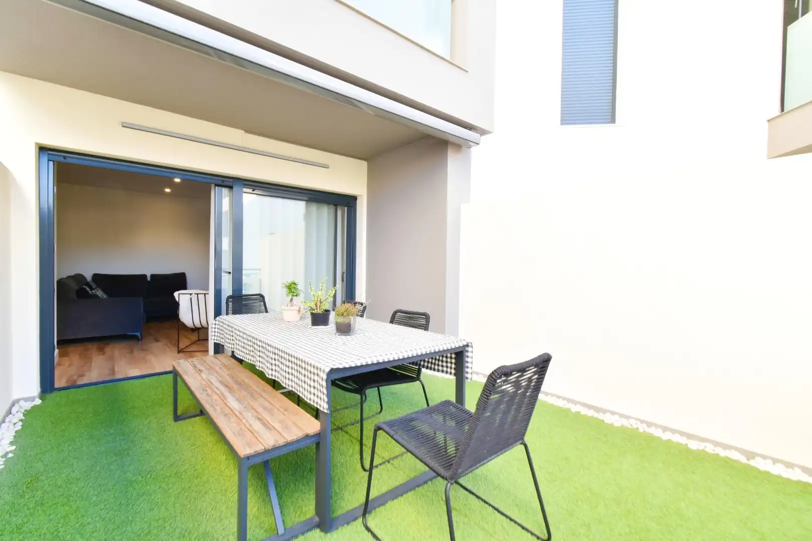 Terrasse von Wohnung zum Verkauf in El Ejido mit Klimaanlage, Terrasse und Abstellraum