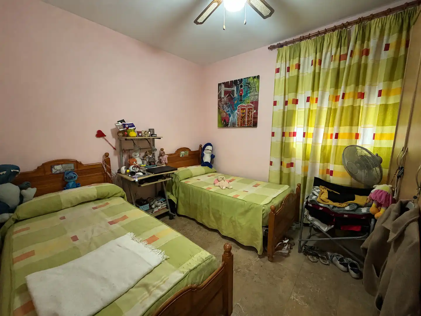 Schlafzimmer von Wohnung zum Verkauf in Andújar mit Klimaanlage, Terrasse und Möbliert