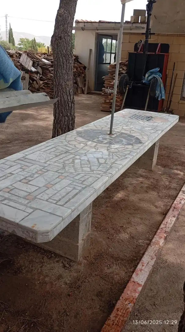 Jardín de Finca rústica en venta en Villena con Terraza y Piscina