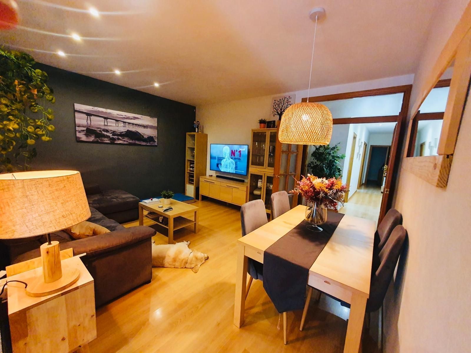 Sala d'estar de Pis en venda en Badalona amb Aire condicionat, Calefacció i Terrassa