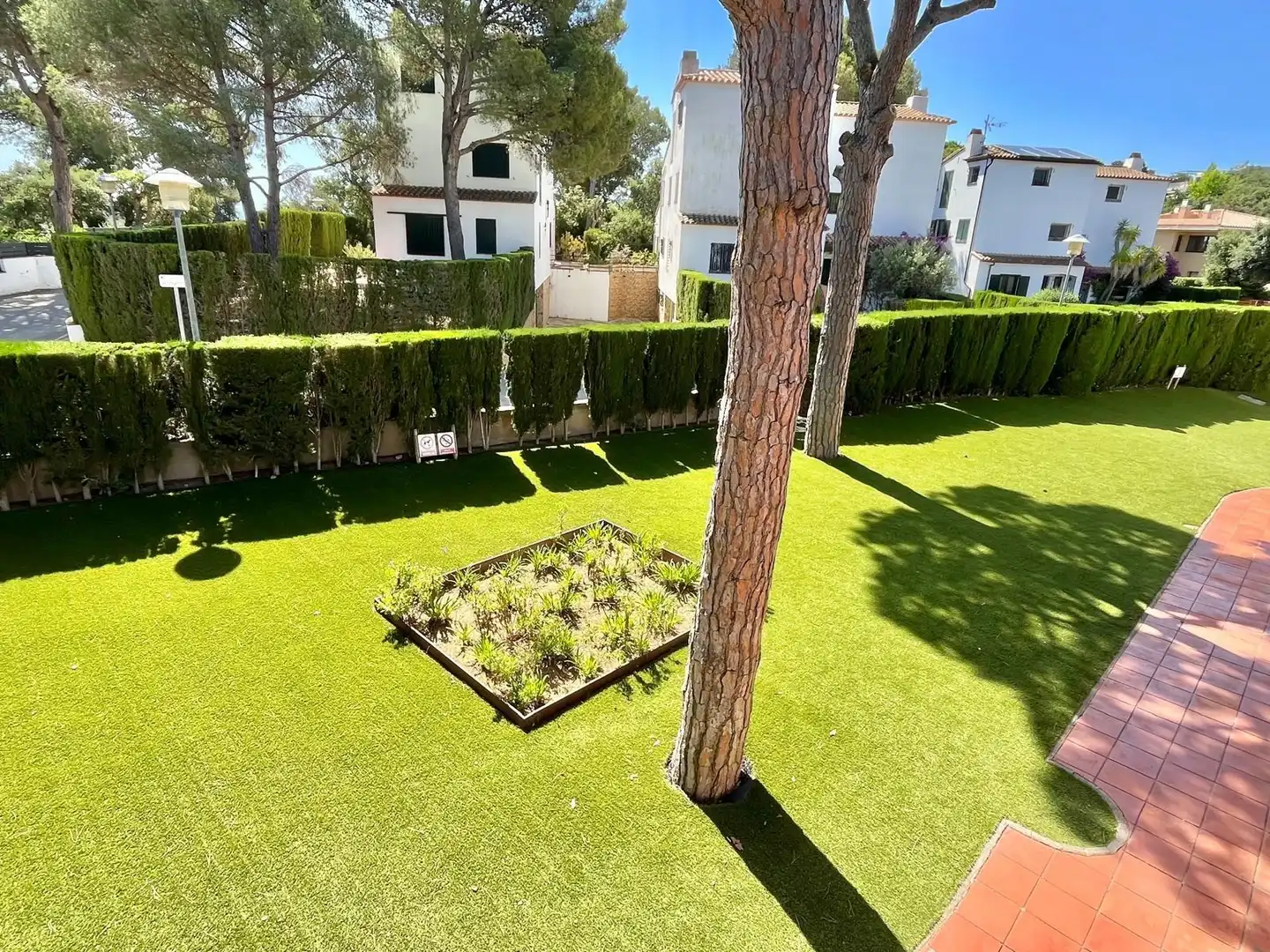 Garden of Apartments for sale in Palafrugell  with Air Conditioner, Terrace and Furnished