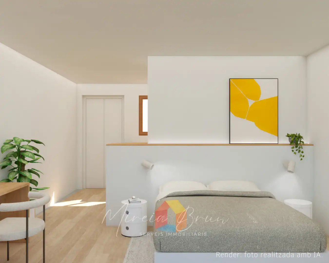 Bedroom of Flat for rent in Tona, Barcelona