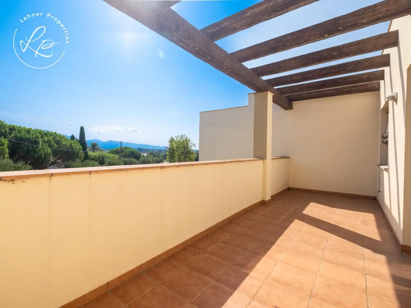 Terrace of Detached homes for sale in Pedret i Marzà  with Air Conditioner, Heating and Private garden