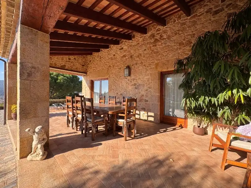 Terrace of Houses for sale in Sant Feliu de Guíxols  with Air Conditioner, Heating and Private garden
