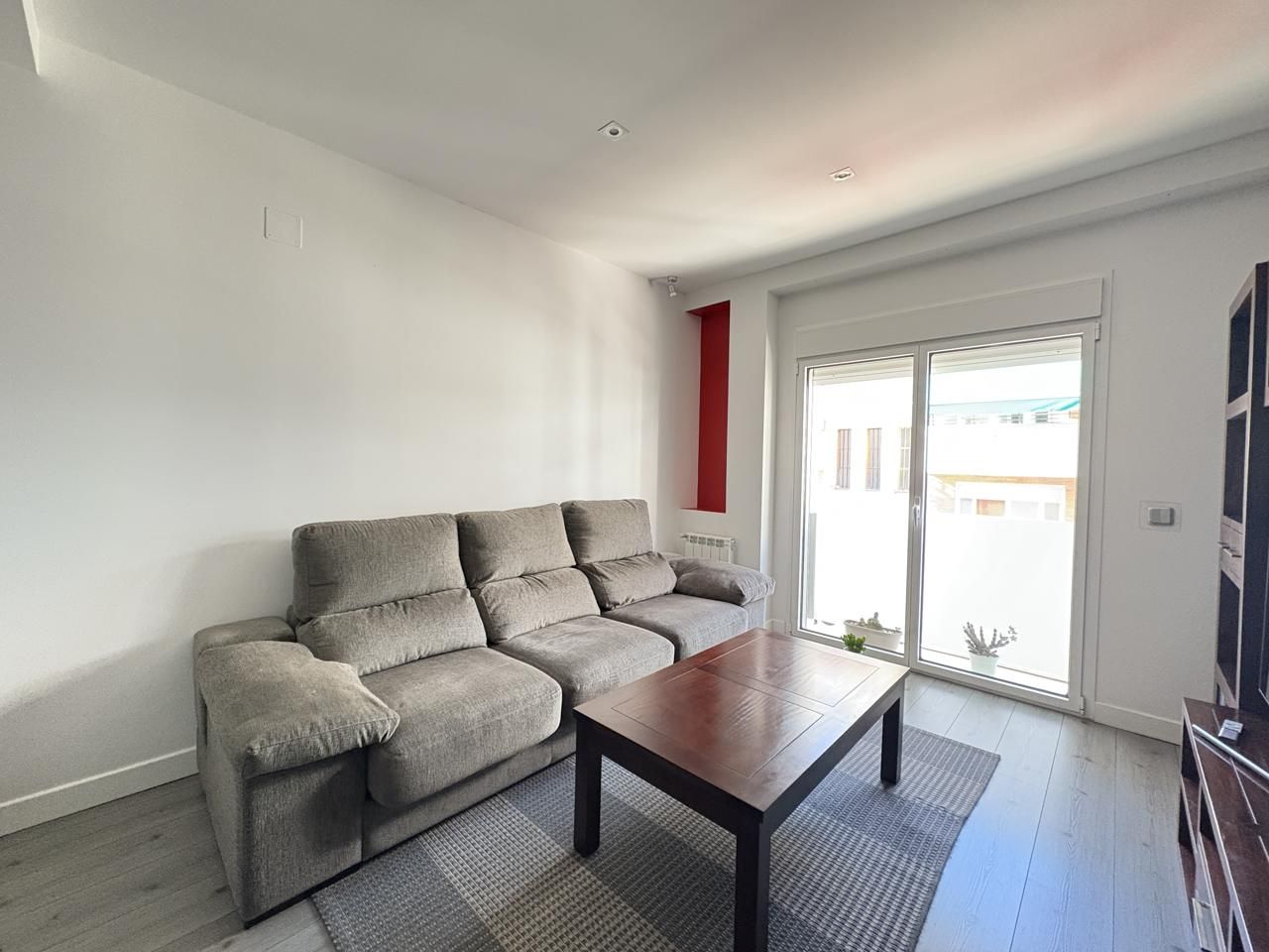 Living room of Flat for rent in  Madrid Capital  with Air Conditioner, Heating and Terrace