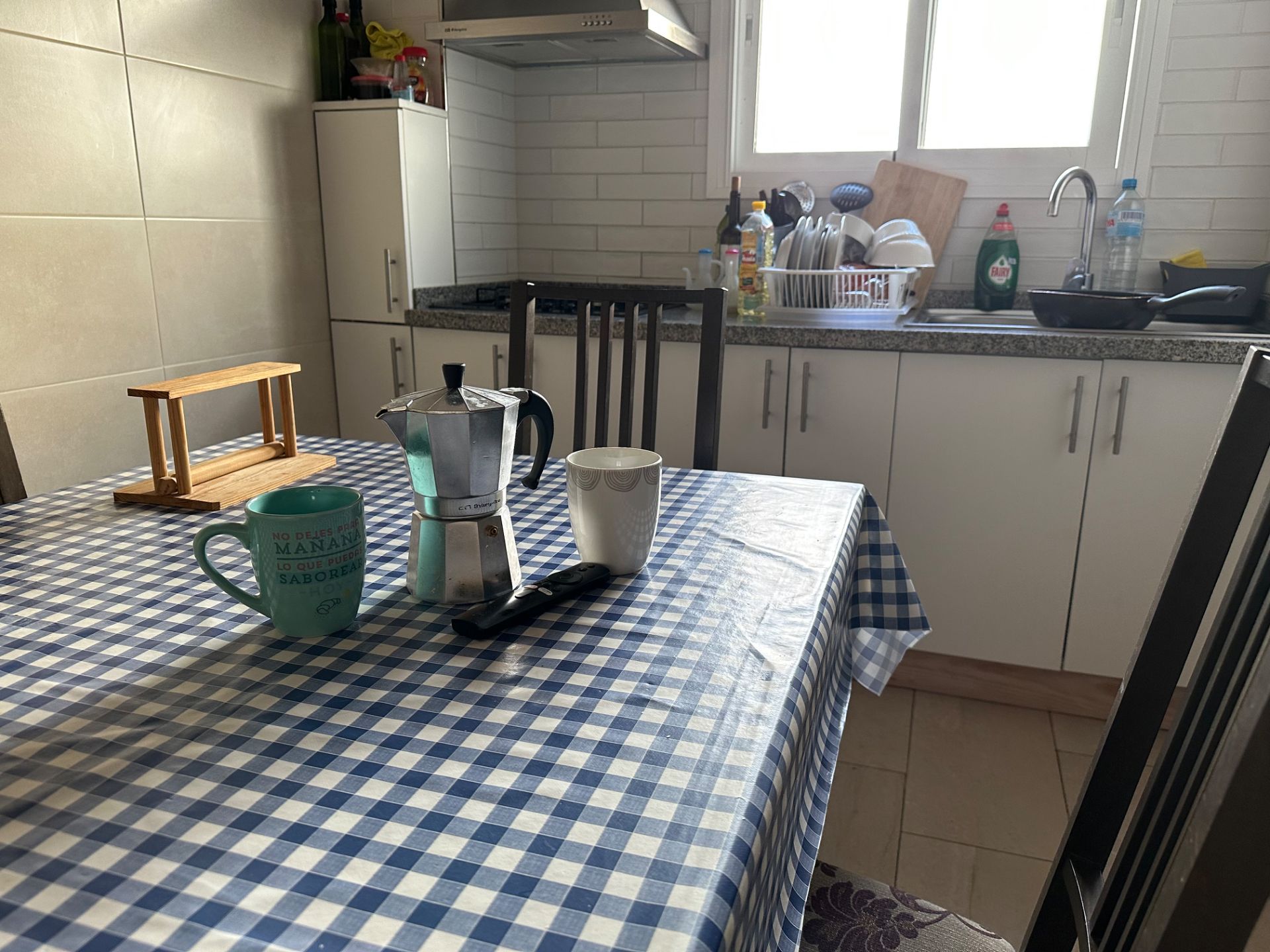 Kitchen of Apartment to rent in Antequera  with Furnished, Washing machine and Microwave