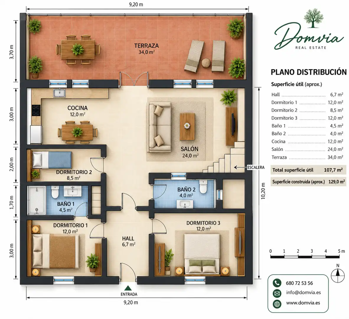 Casa con balcón en venta en Calle Orgaz 15, imagen 18