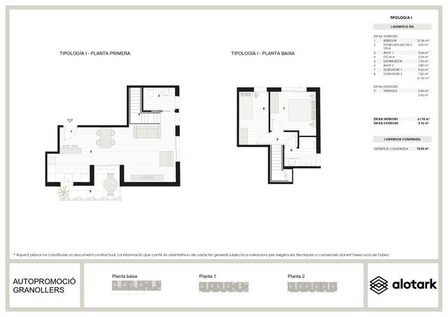 Dúplex en Venta en Can Bassa