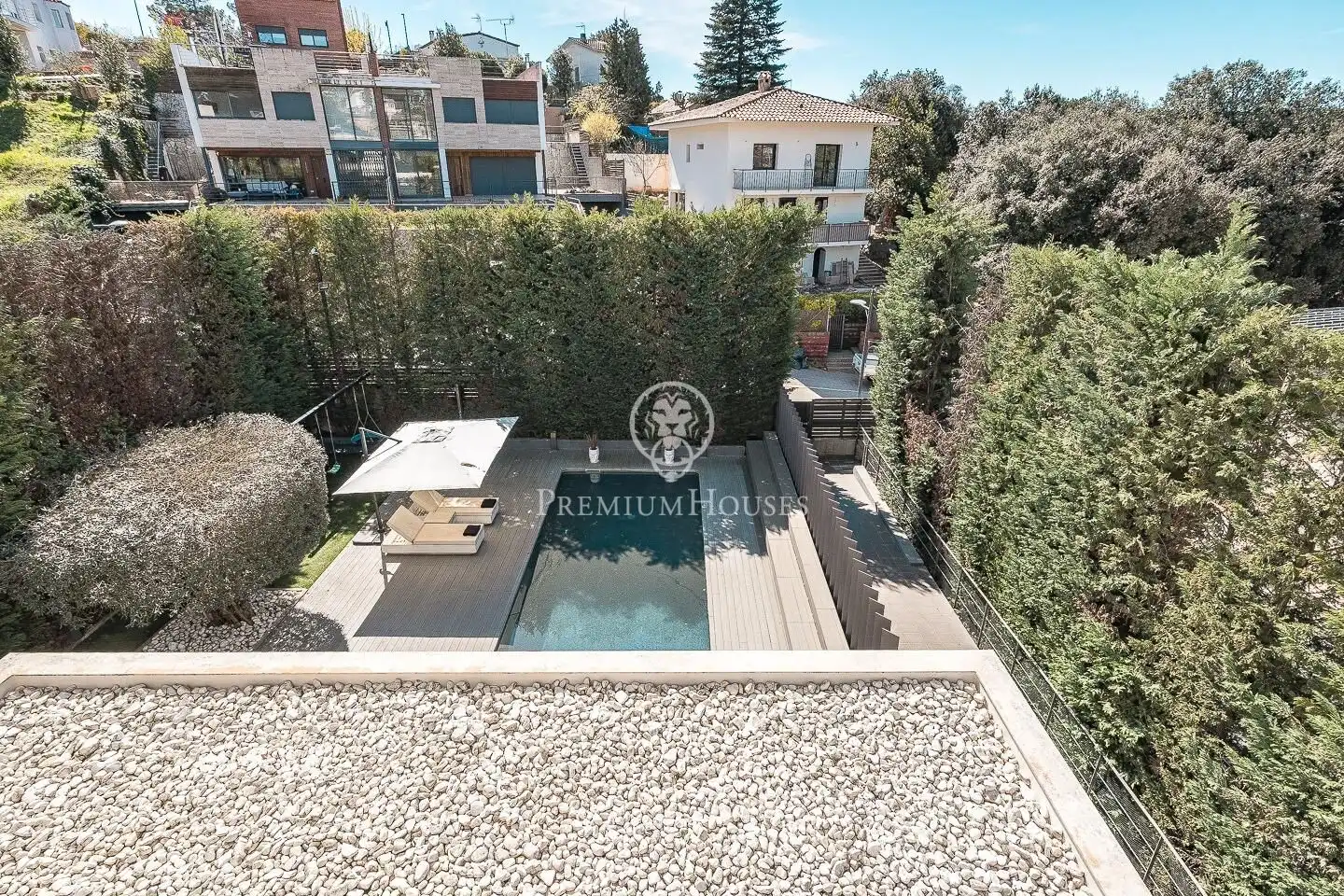 Terrace of Houses for sale in Sant Cugat del Vallès  with Air Conditioner, Heating and Private garden