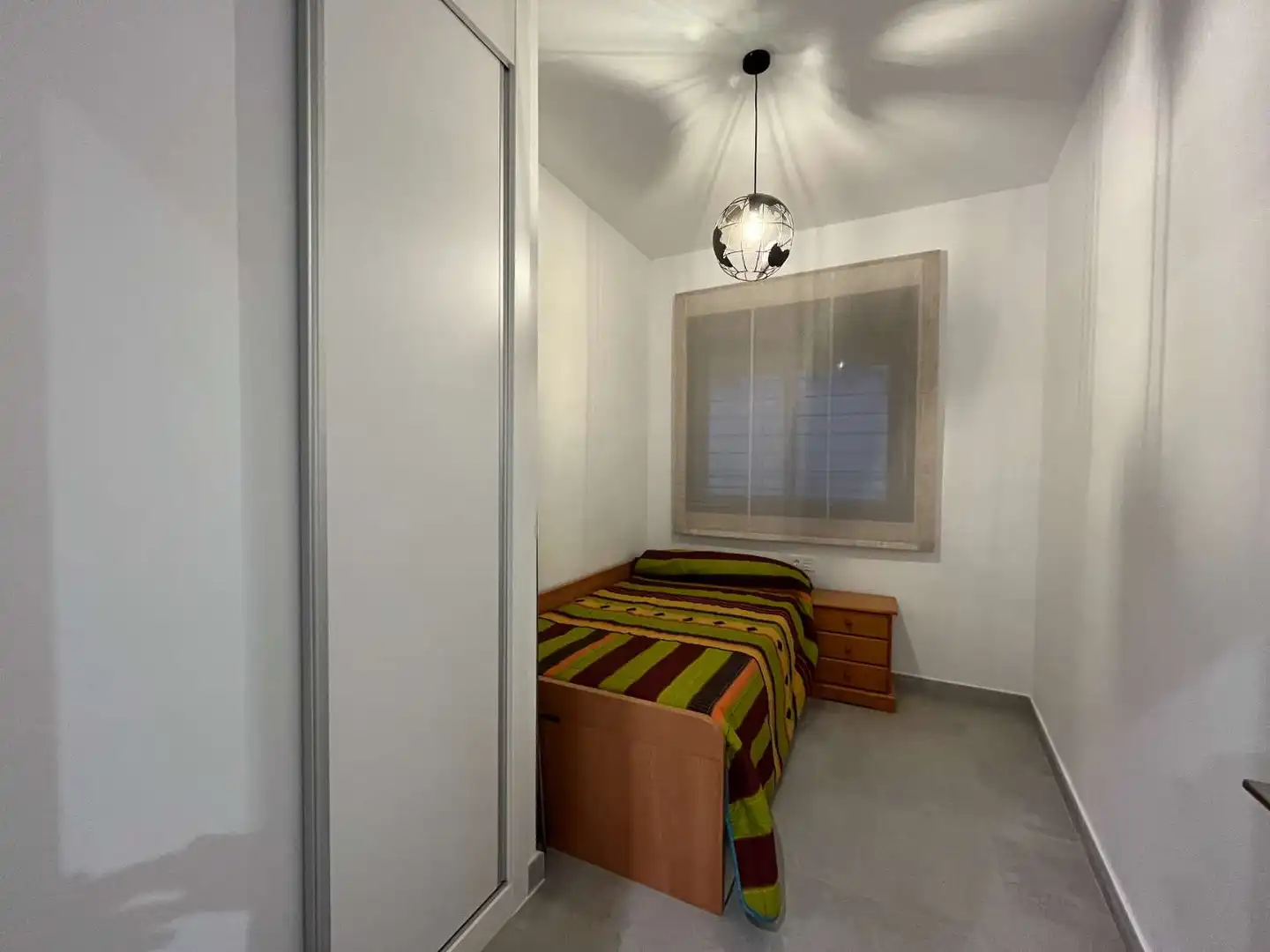 Schlafzimmer von Wohnungen zur Miete in Garrucha mit Klimaanlage, Heizung und Terrasse