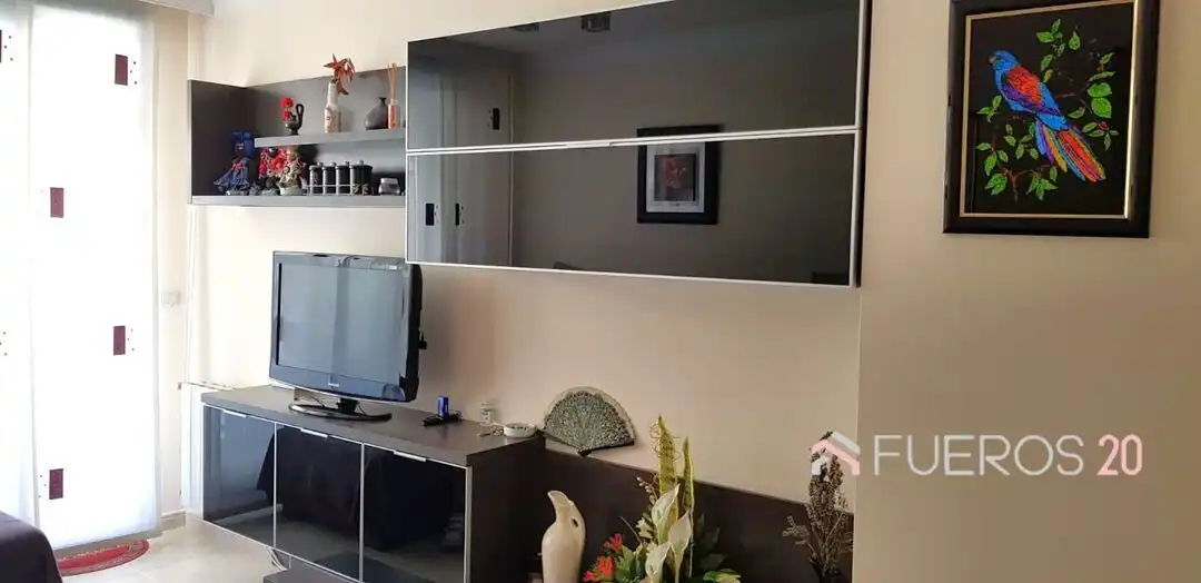 Wohnzimmer von Wohnung zum Verkauf in Noja mit Heizung, Privatgarten und Terrasse