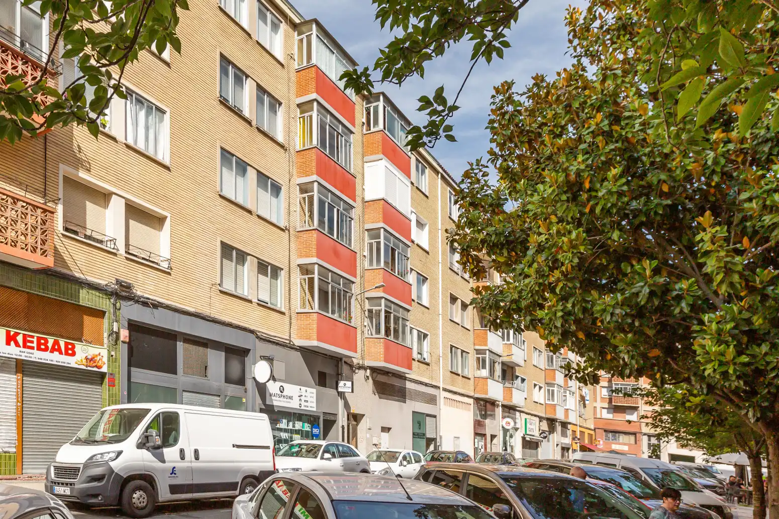 Vista exterior de Piso en venta en Berriozar con Calefacción y Balcón