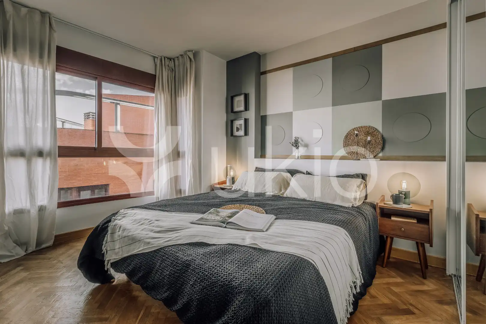 Bedroom of Apartments for rent in Madrid  with Air Conditioner, Heating and Furnished