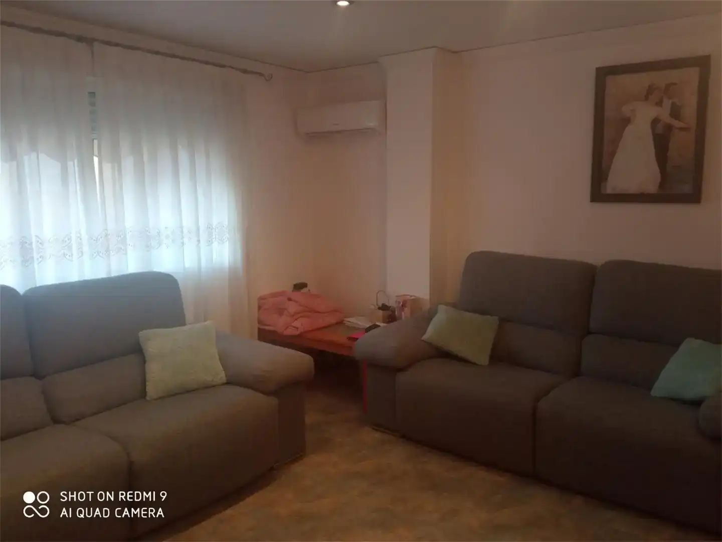 Sala de estar de Piso en venta en Alberic con Aire acondicionado, Trastero y Balcón
