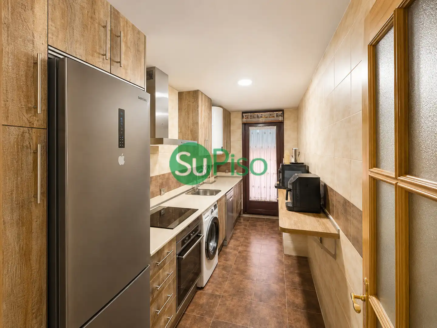 Kitchen of Flat for sale in Numancia de la Sagra  with Air Conditioner, Heating and Terrace