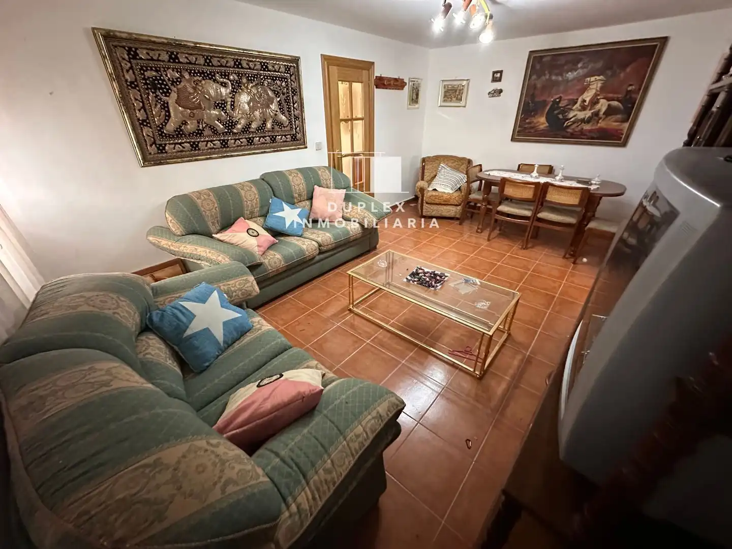 Sala d'estar de Casa o xalet en venda en Fuentenava de Jábaga amb Moblat