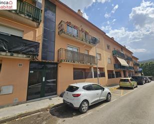 Vista exterior de Planta baixa en venda en Santa Coloma de Farners amb Calefacció, Jardí privat i Terrassa
