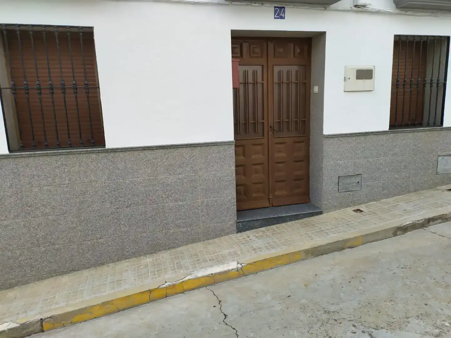 Vista exterior de Planta baja en venta en Cabeza del Buey