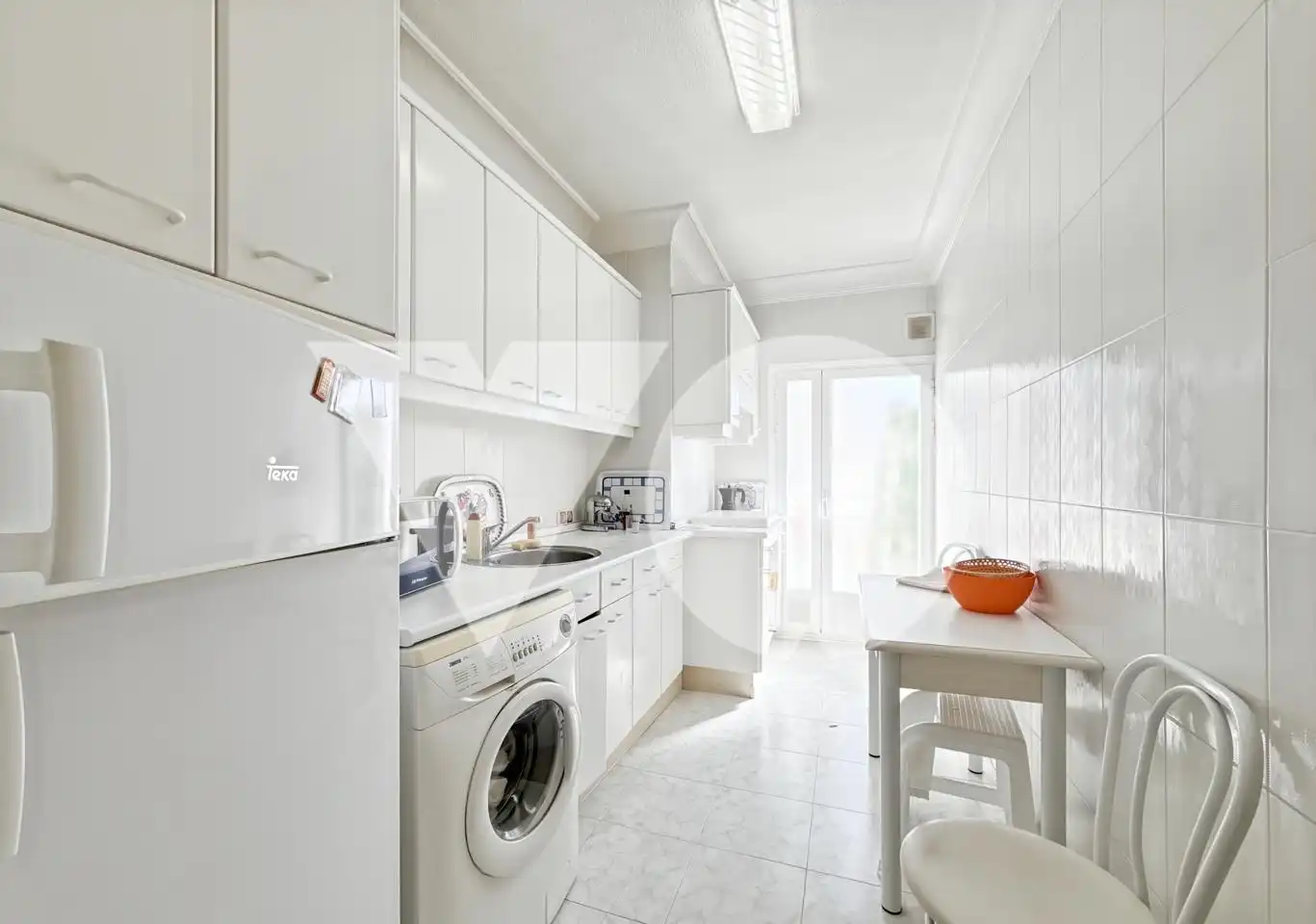 Kitchen of Flat for sale in Madrid  with Air Conditioner, Heating and Terrace