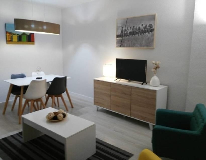 Living room of Flat to rent in Castellón de la Plana / Castelló de la Plana  with Air Conditioner, Heating and Private garden