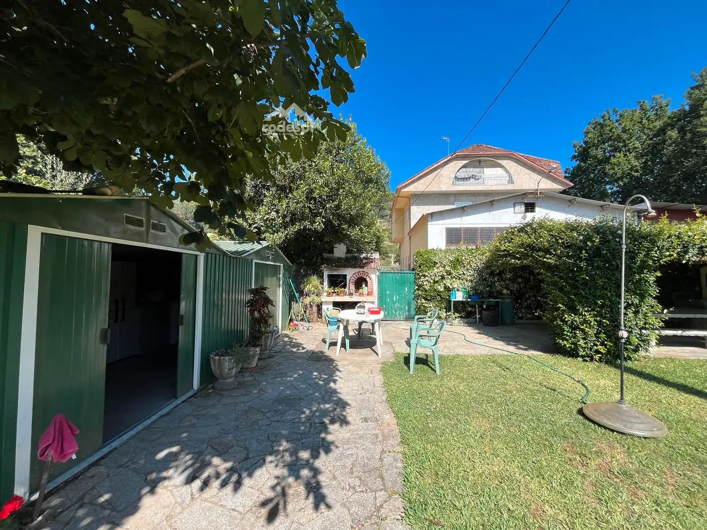 Jardín de Casa o chalet en venta en Beade  con Trastero, Piscina y Amueblado