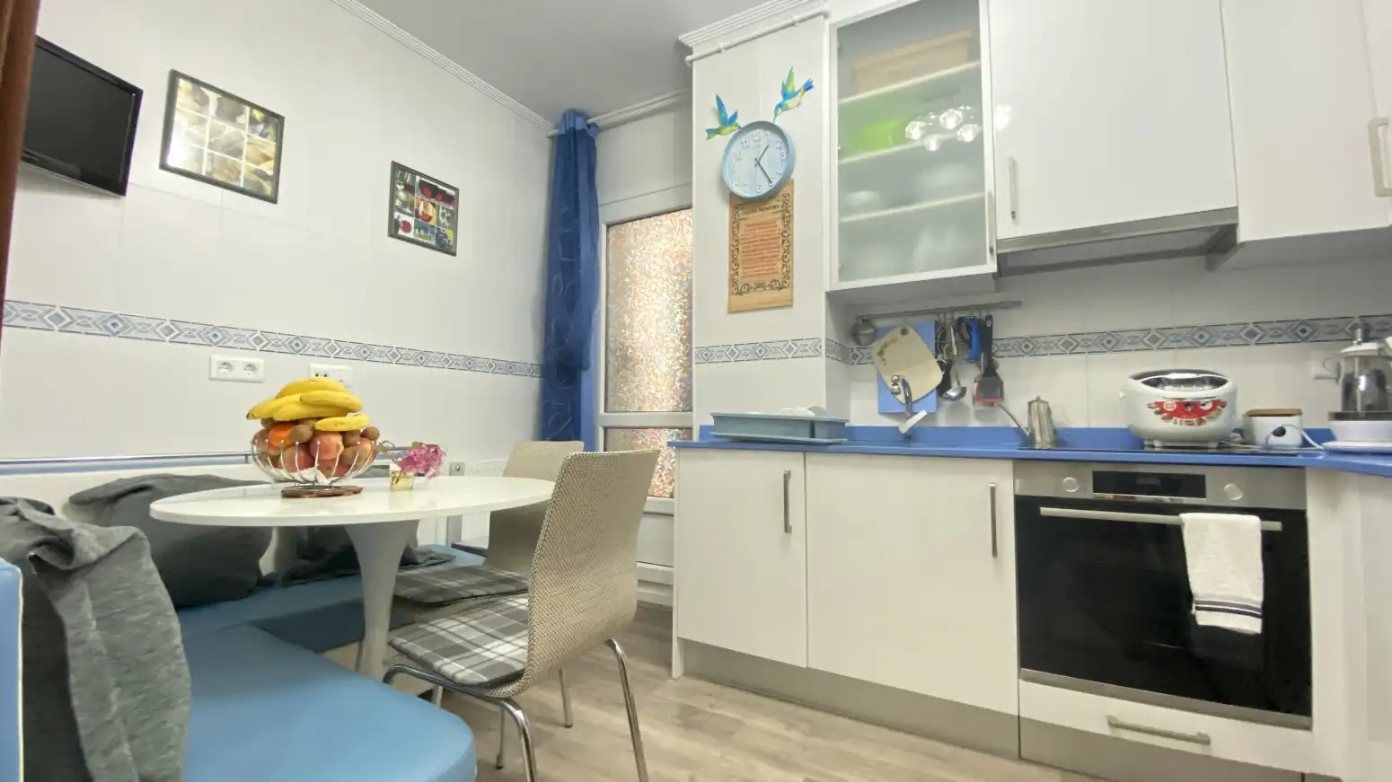 Küche von Wohnung zum Verkauf in Entrambasaguas mit Heizung, Terrasse und Abstellraum