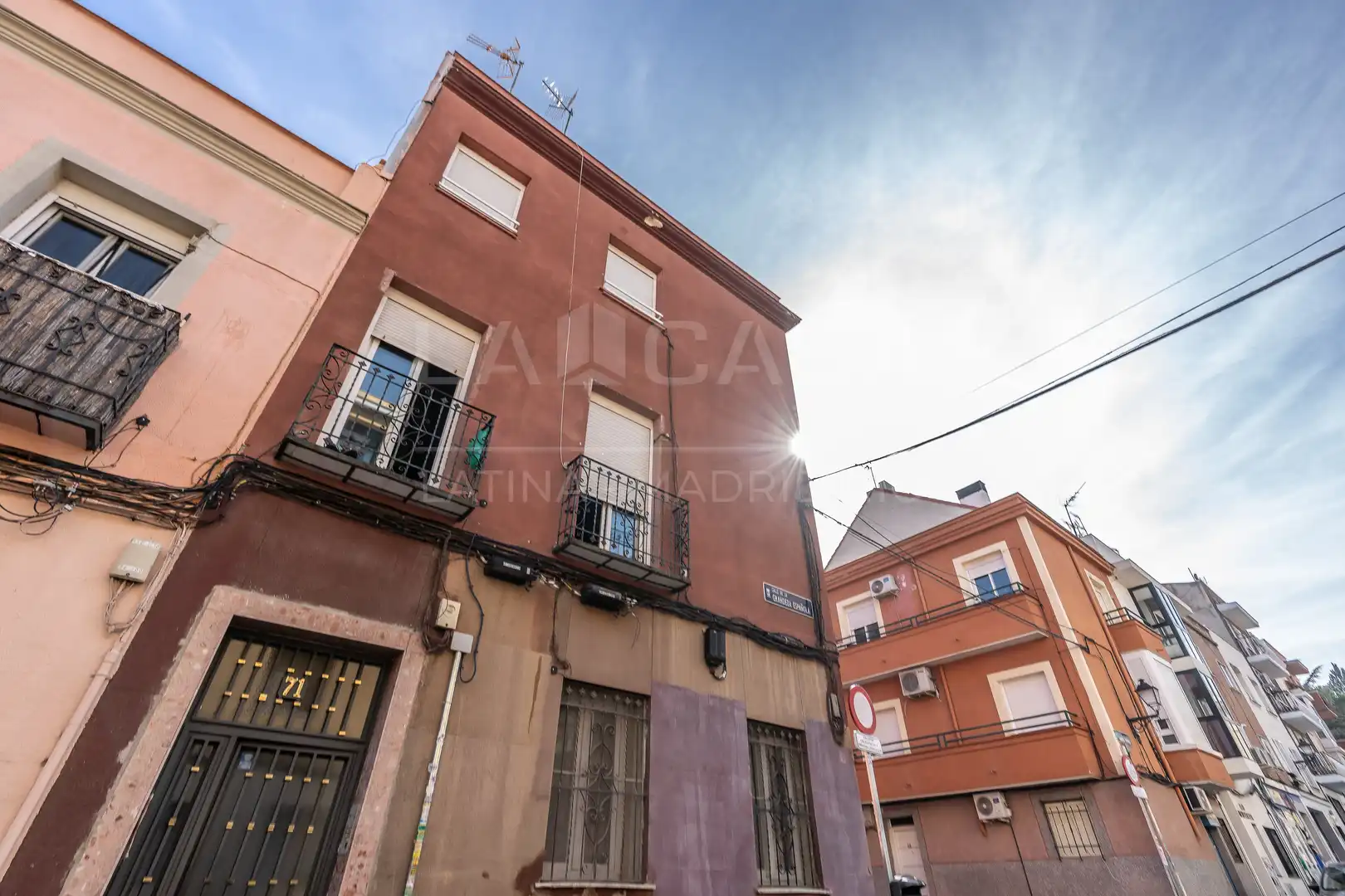Exterior view of Flat for sale in Madrid  with Heating and Balcony