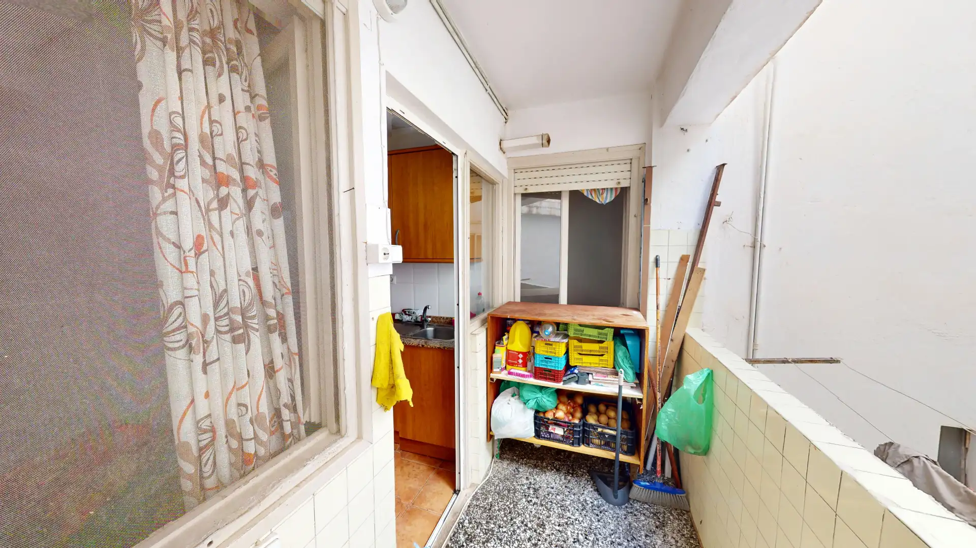 Cocina de Piso en venta en Elche / Elx con Amueblado y Balcón