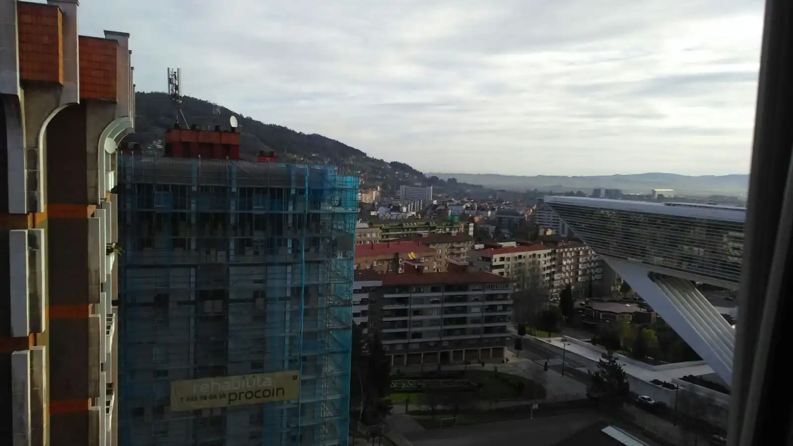 Exterior view of Flat for rent in Oviedo   with Heating, Furnished and Oven