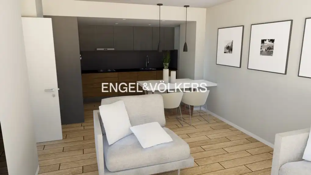 Sala d'estar de Àtic en venda en L'Hospitalet de Llobregat amb Aire condicionat, Calefacció i Terrassa