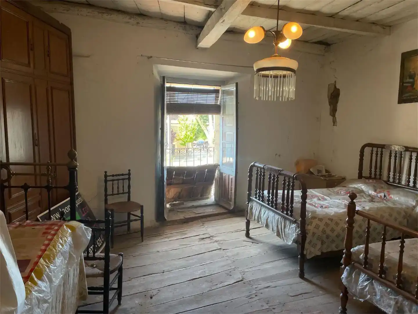 Dormitori de Casa adosada en venda en Boñar