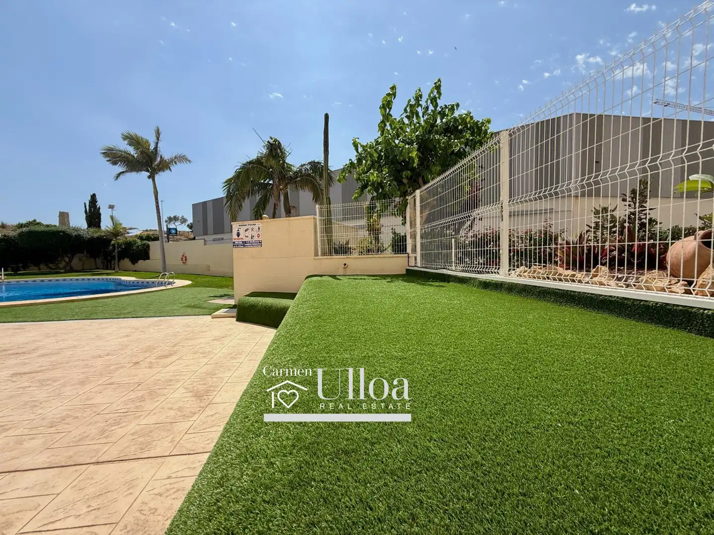 Terraza de Apartamento en venta en Villajoyosa / La Vila Joiosa con Aire acondicionado, Jardín privado y Terraza