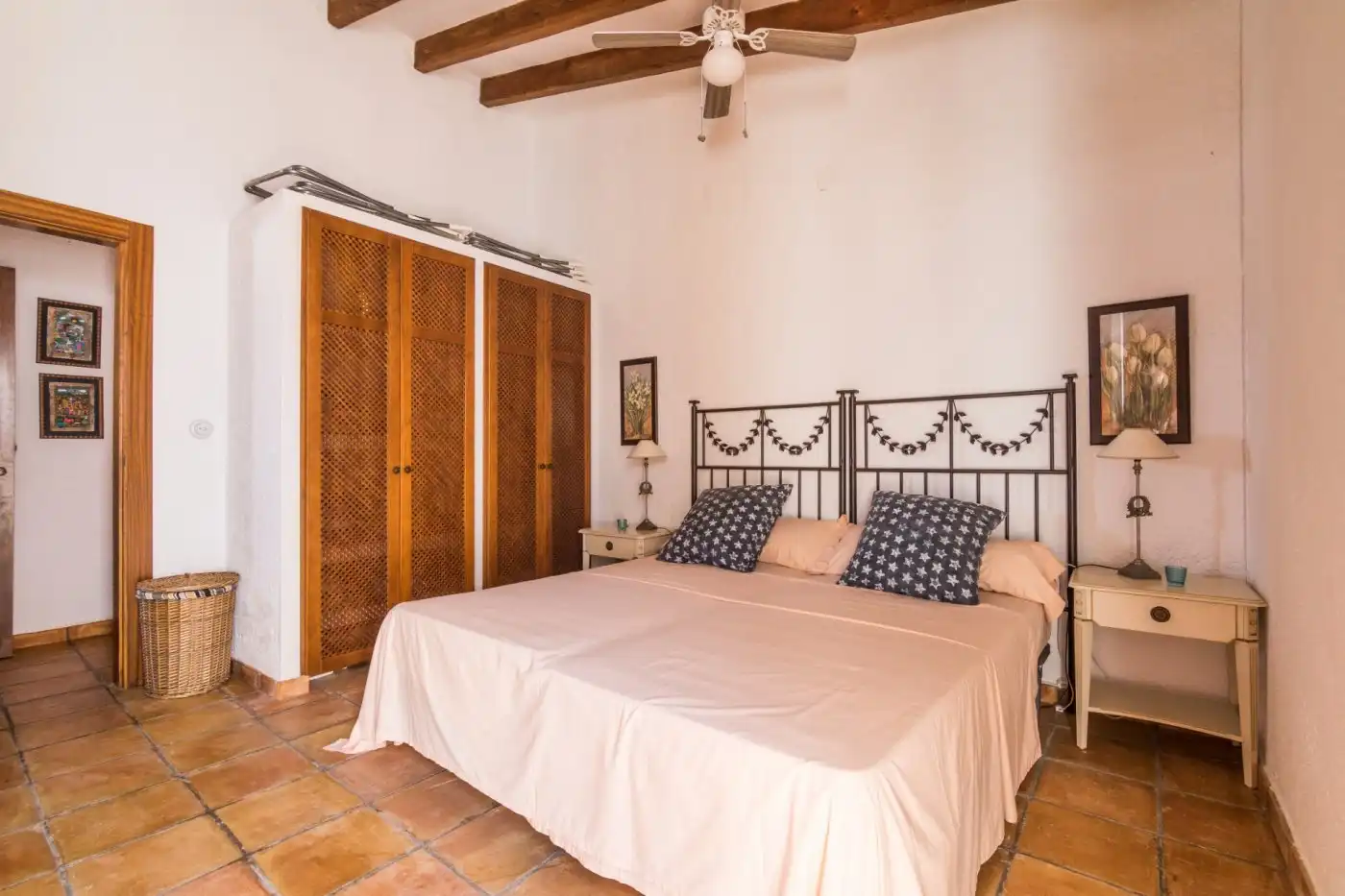 Habitación de Casa adosada de alquiler en Alicante / Alacant con Aire acondicionado, Terraza y Amueblado