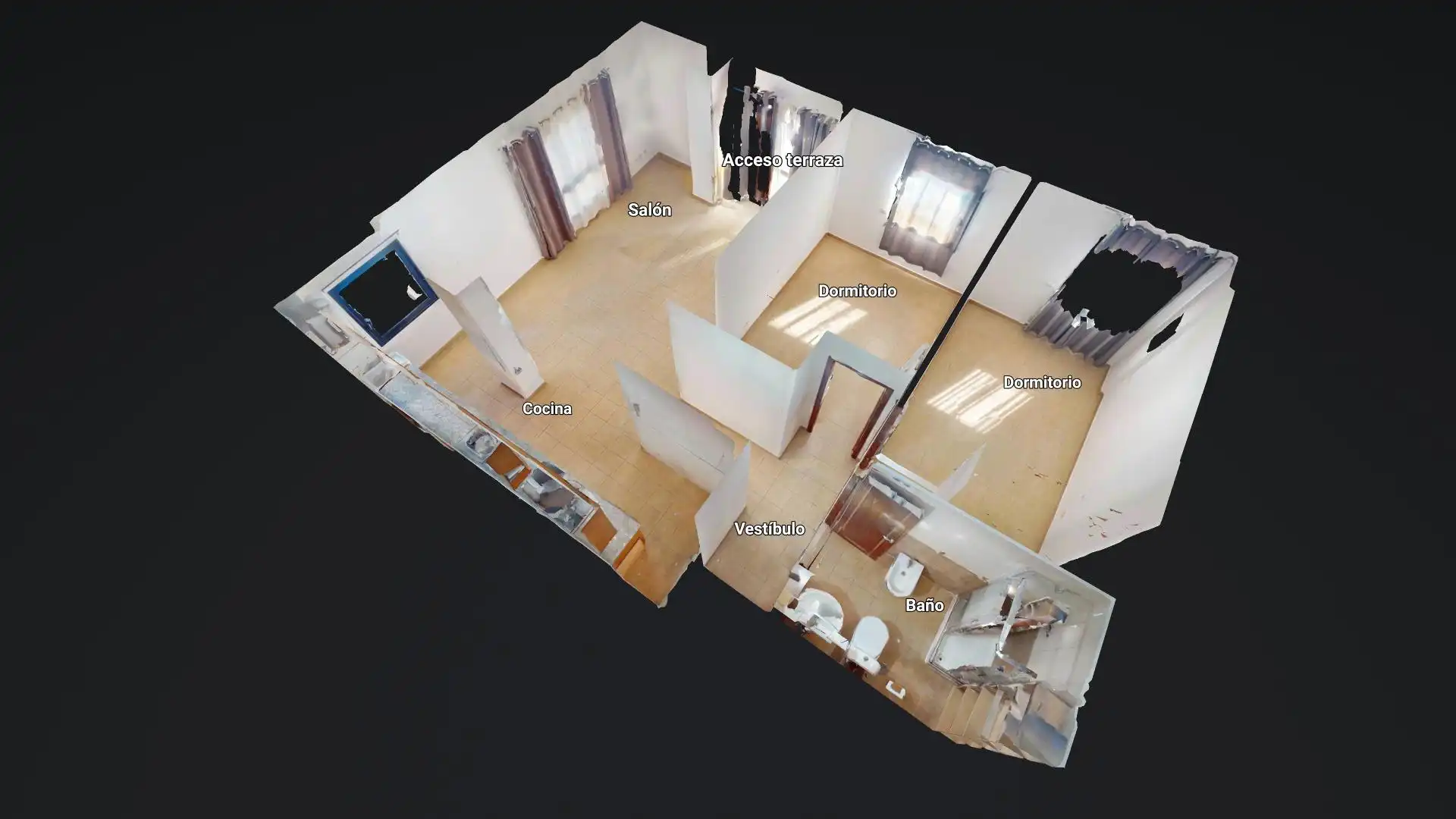 Außenansicht von Wohnung zur Miete in Granadilla de Abona mit Terrasse