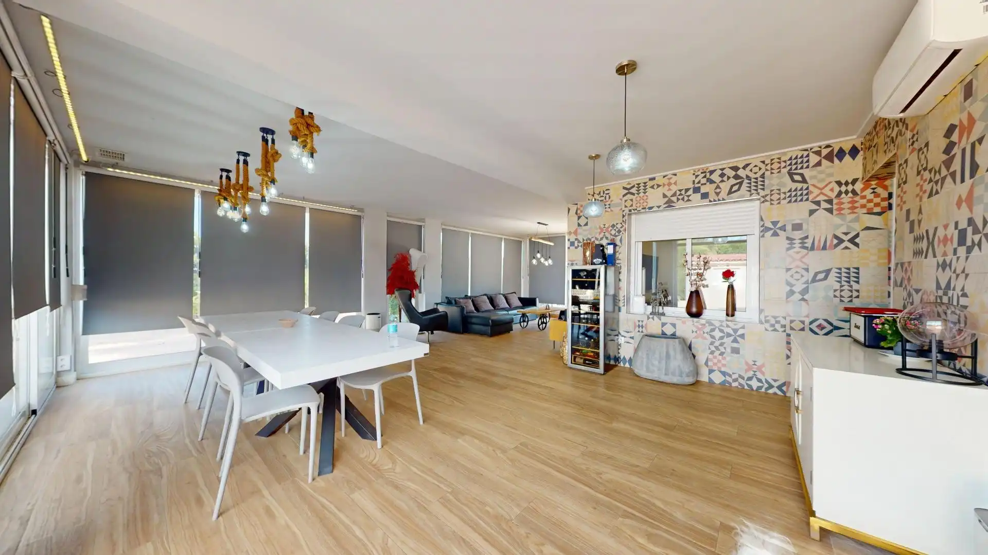 Dining room of Houses for sale in Elche / Elx  with Air Conditioner, Heating and Private garden