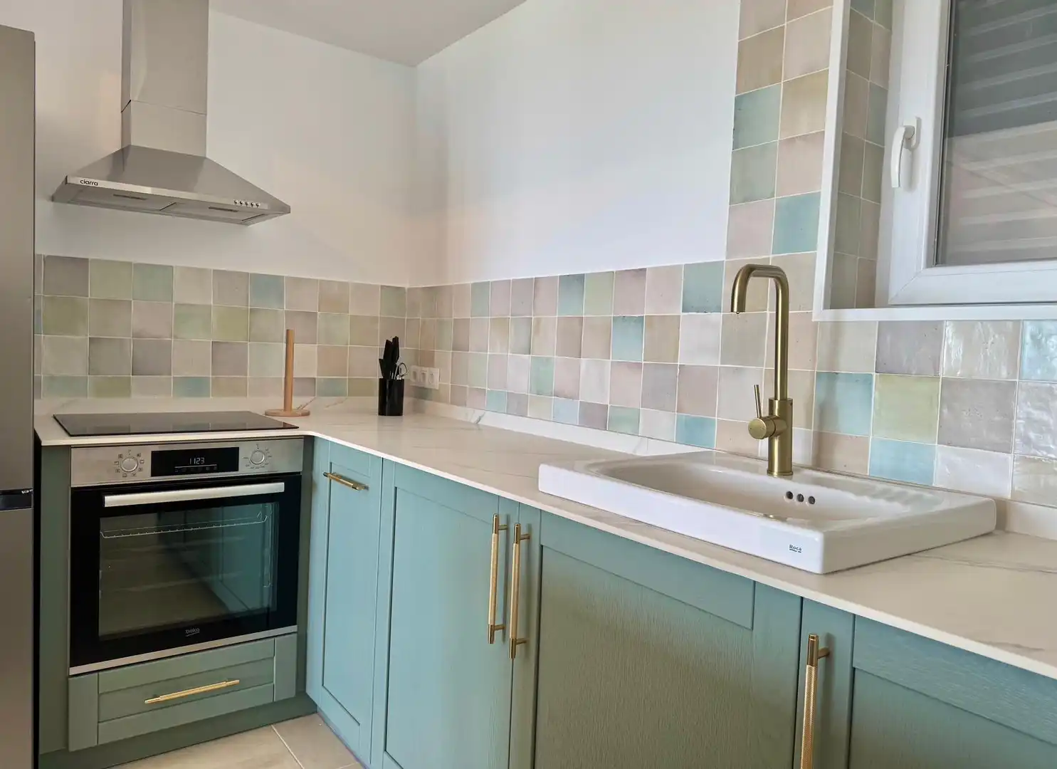 Kitchen of Apartments for sale in Benidorm  with Terrace, Storage room and Furnished
