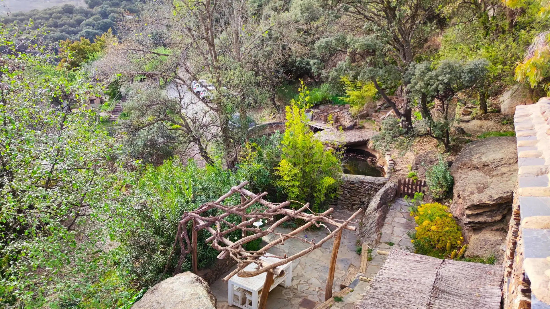 Jardín de Casa o chalet en venta en La Taha con Jardín privado, Trastero y Piscina