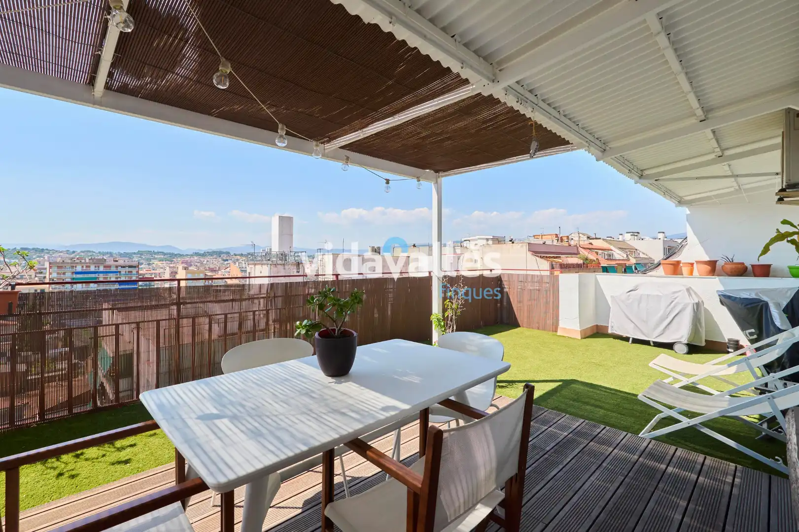 Terrace of Attic for sale in Granollers  with Air Conditioner, Heating and Parquet flooring