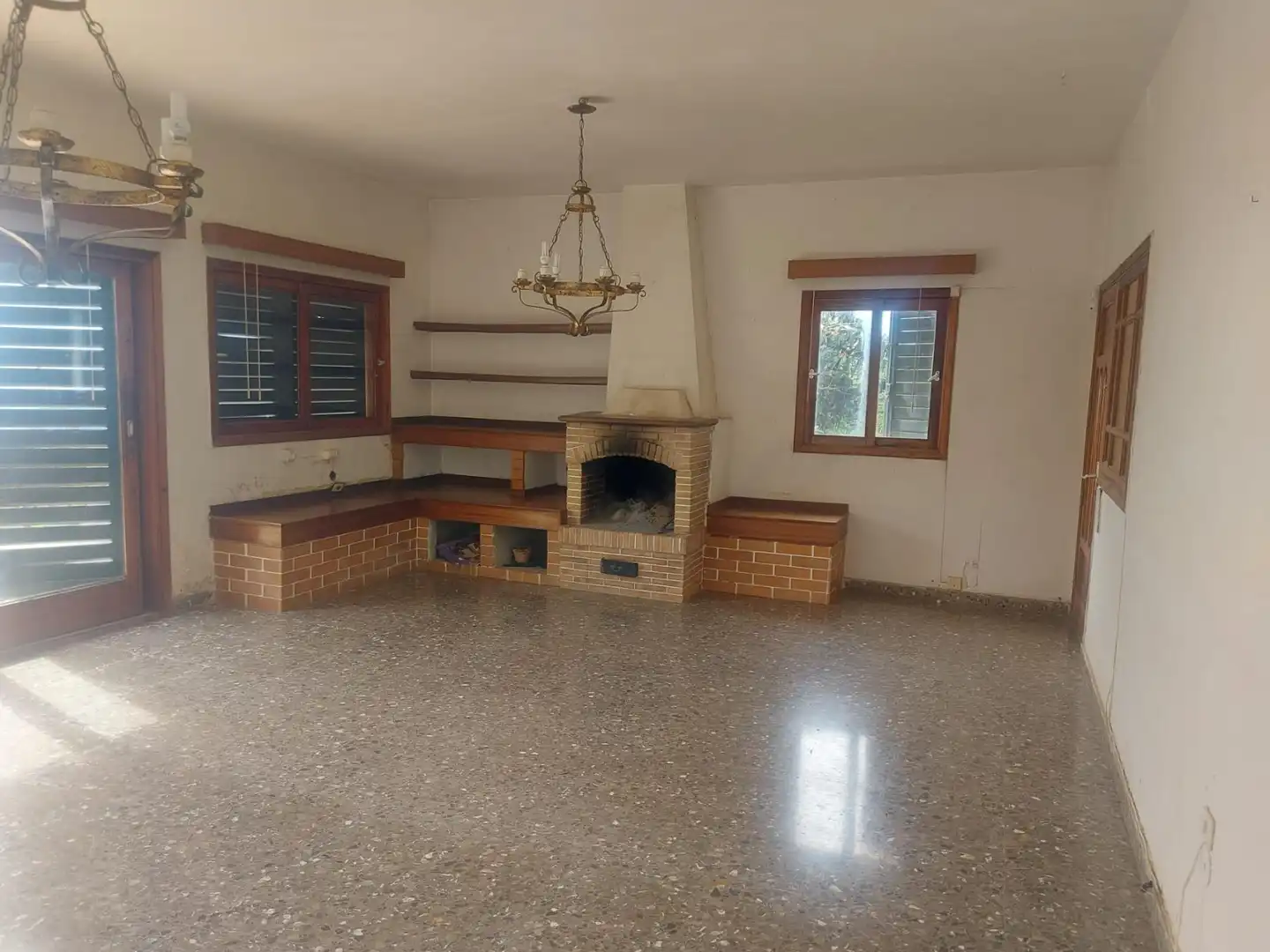 Sala de estar de Finca rústica en venta en El Rosario con Jardín privado, Terraza y Alarma