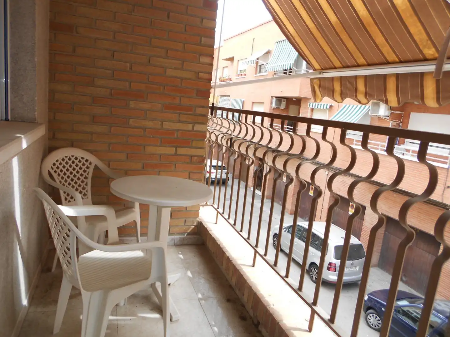 Balcony of Flat for rent in Murcia  with Air Conditioner, Furnished and Balcony