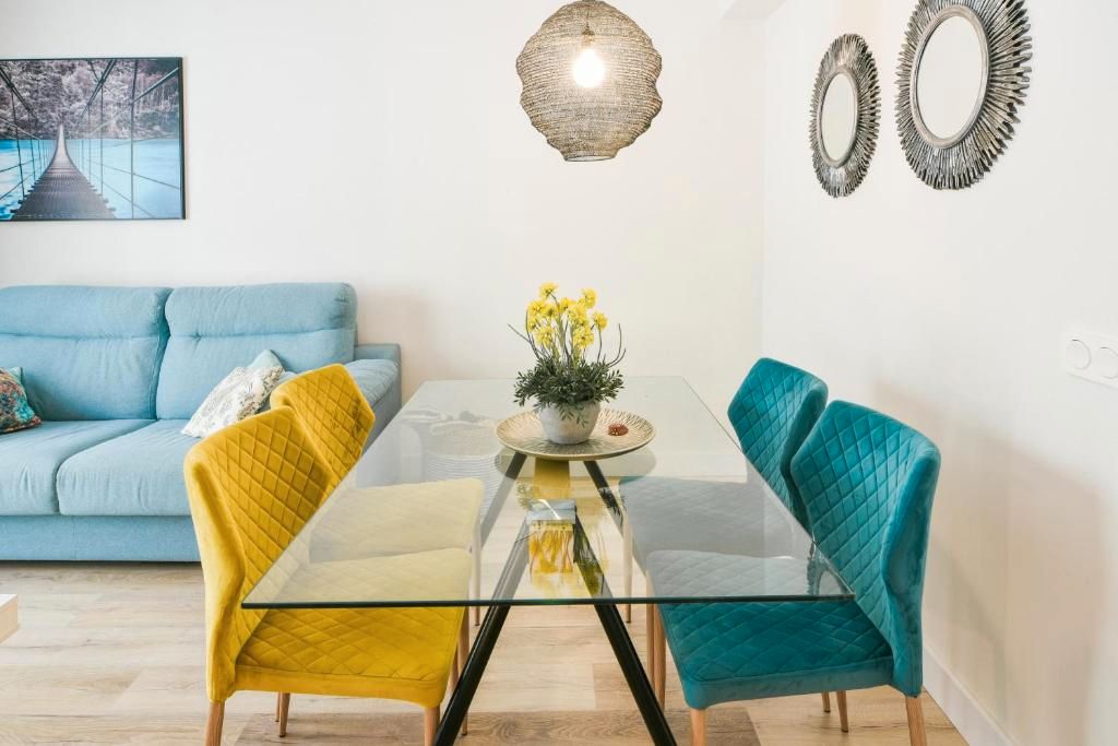 Dining room of Flat to rent in Málaga Capital  with Furnished