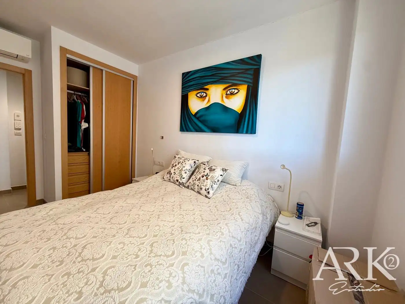 Habitación de Apartamento en venta en Piles con Aire acondicionado, Calefacción y Terraza