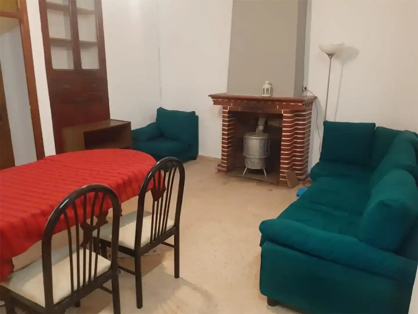 Sala d'estar de Casa adosada en venda en Sumacàrcer amb Jardí privat, Traster i Moblat